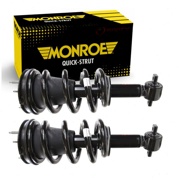 2 pc Front Strut & Coil Springs compatible with Chevrolet Silverado 1500 LD 2019