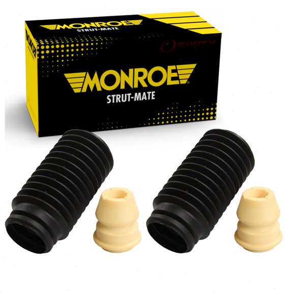 2 pc Front Suspension Strut Bellows compatible with Hyundai Elantra 2007-2012