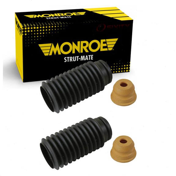 2 pc Front Suspension Strut Bellows compatible with Hyundai Elantra Coupe 2013-2014