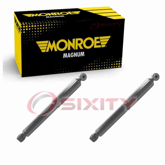 2 pc Rear Shock Absorbers compatible with Mercedes-Benz Sprinter 2500 2010-2018