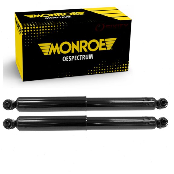 2 pc Rear Shock Absorbers compatible with GMC Sierra 2500 HD 2001-2010
