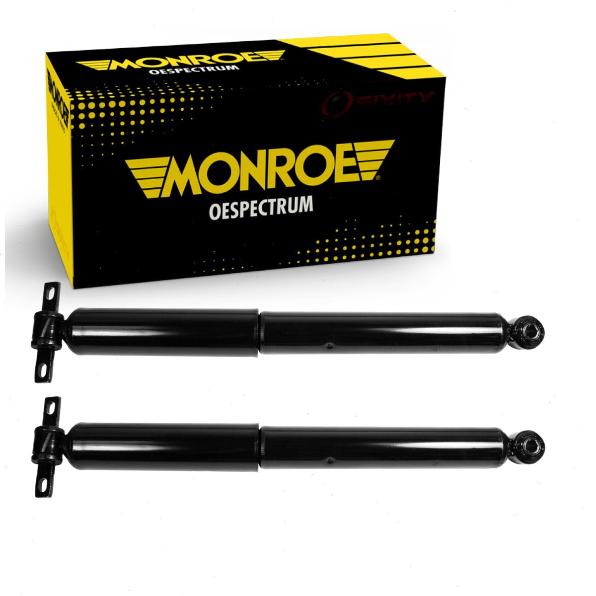 2 pc Rear Shock Absorbers compatible with Honda Odyssey 2005-2017 ...