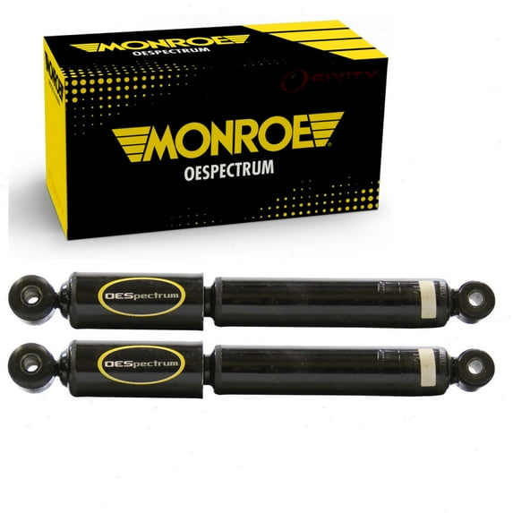 2 pc Rear Shock Absorbers compatible with Hyundai Elantra Coupe 2013-2014