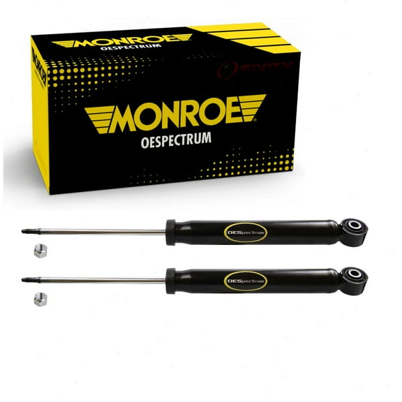 2 pc Rear Shock Absorbers compatible with Volkswagen Jetta 2005-2014