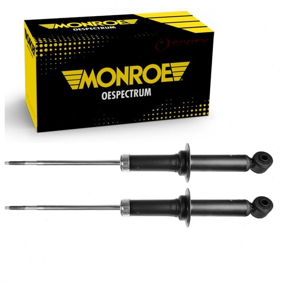 2 pc Rear Suspension Struts compatible with Chrysler 200 2011-2014