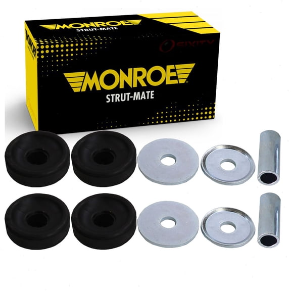 2 pc Rear Strut Mounts compatible with Honda Accord 1998-2012