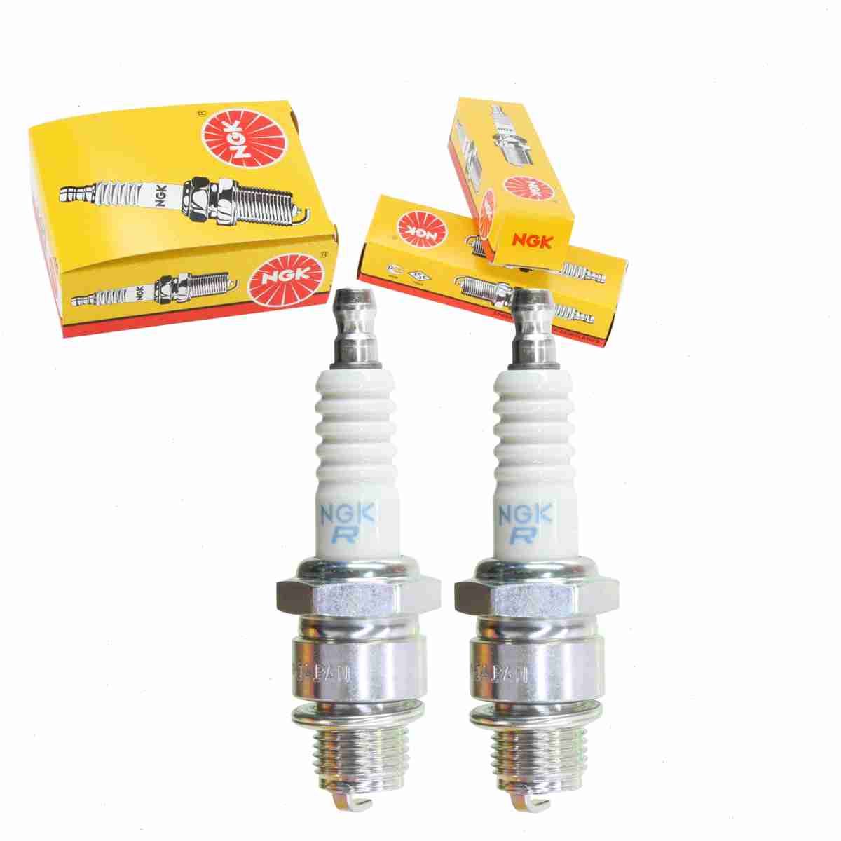2 pc NGK 1098 Standard Spark Plugs for 09482-00277 09482-00533 6052 ...