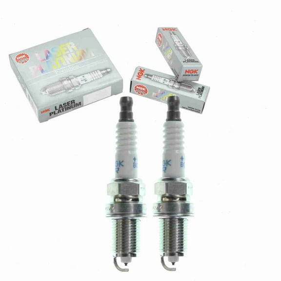 2 pc NGK 2097 Laser Platinum Spark Plugs for .K5RTPP-11 1765167 3005 3123 41-800 4507 4706 90919-01122 IQ16TT PQ16R PQ16R13 PQ16R8 PQ16TT Ignition Wire Secondary