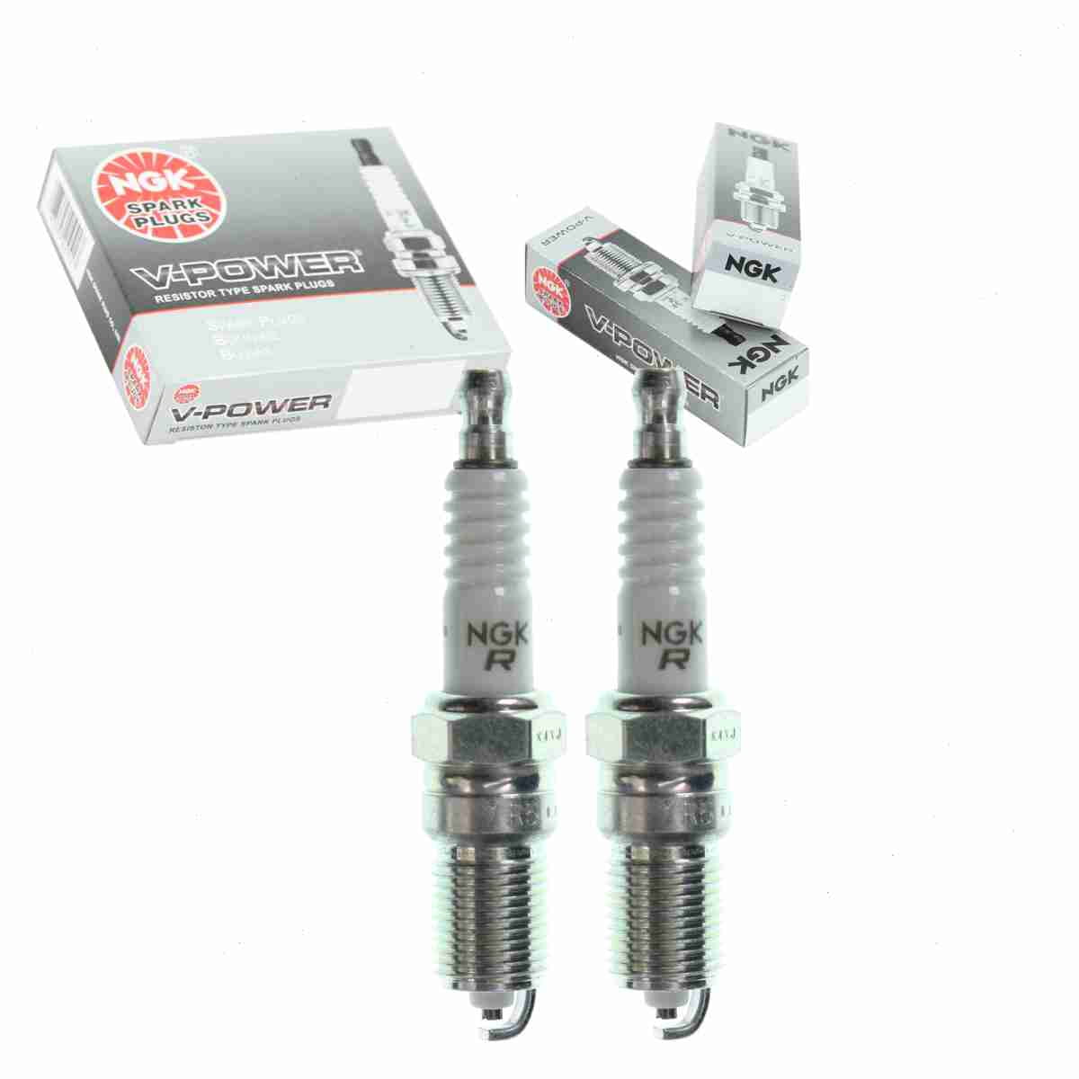 2 pc NGK 2238 V-Power Spark Plugs for 104 104BP 104DP2 105 106 106BP ...