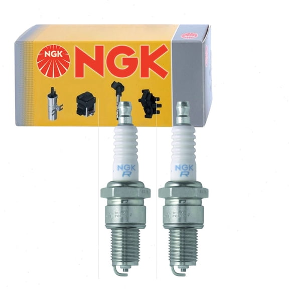 2 pc NGK 2489 Pro-V Spark Plugs for Ignition Wire Secondary