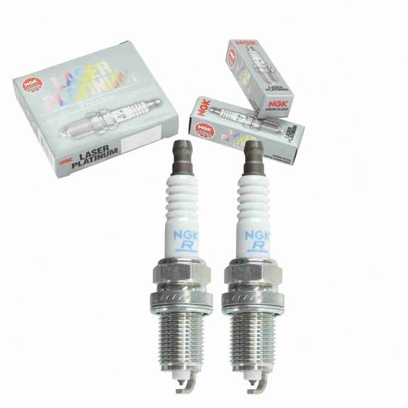 2 pc NGK 2978 Laser Platinum Spark Plugs for 1765216 3128 41-801 4504 4702 7545 8101 90919-01179 FR7DPP33X IK20TT K6RT2PP-11 PK20R11 PK20TT Ignition Wire Secondary Fits select: 2002-2011 TOYOTA CAMRY