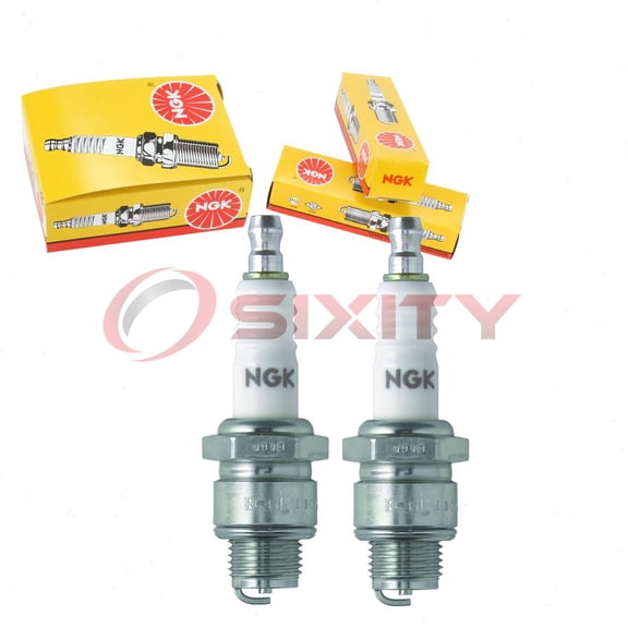 2 pc NGK 3112 Standard Spark Plugs for 168 217 218 2677 3327 437 45L 497 6013 857 AL11 AL9 AL9X ATL8 C45L H11 R45LS RH18Y W14L Z4C Z4JC Ignition Wire Secondary