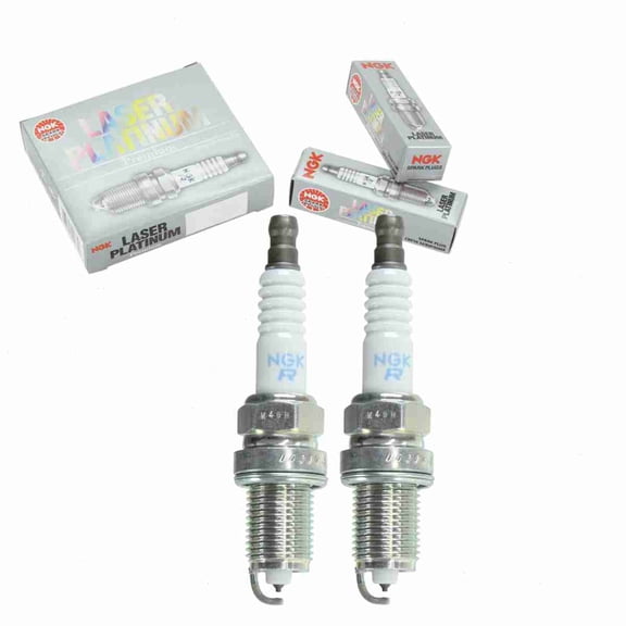 2 pc NGK 3350 Laser Platinum Spark Plugs for .K6RTPP-11 1765202 3117 3244 4508 4707 90919-01128 IQ20TT PQ20R PQ20R13 PQ20TT Ignition Wire Secondary Fits select: 1988-1991 HONDA CIVIC