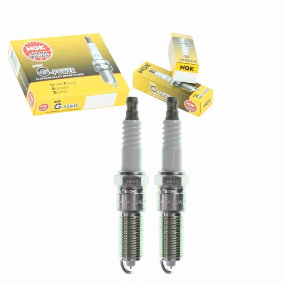 2 pc NGK 3381 G-Power Spark Plugs for 3232 3470 3470-2 3570 3570-2 41-837 4717 6711 6720 7032 AP5426 AP5426DP2 HR8TPP3002V HR9SPP300X ITL16TT RE14PMC TE10PMC5 Ignition Wire Secondary