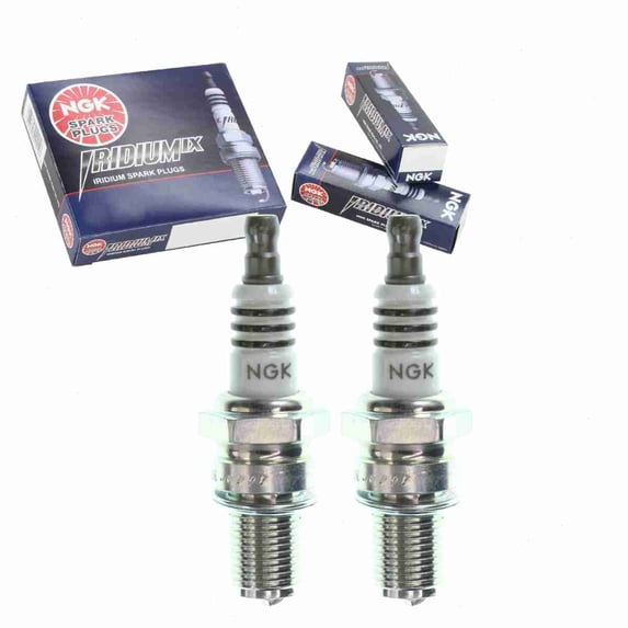 2 pc NGK 3520 Iridium IX Spark Plugs for 5391 92070-0015 IWM24 Ignition Wire Secondary