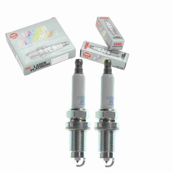 2 pc NGK 3586 Laser Platinum Spark Plugs for 101 905 600 A 4504 4702 FR7HPP33 IK20TT PK20TT Ignition Wire Secondary