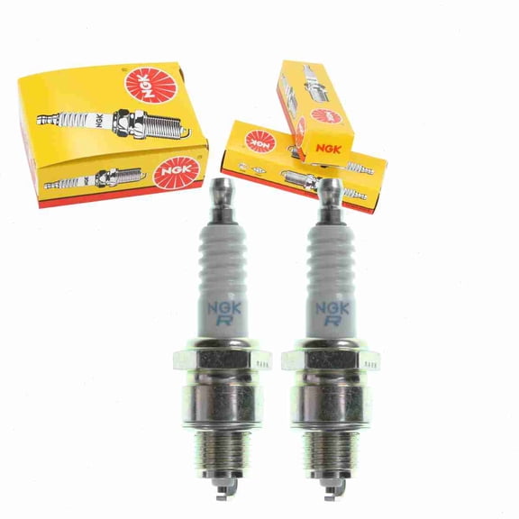 2 pc NGK 3725 Standard Spark Plugs for 09482-00523 4183 4188 6058 90793-20141 94701-00280 98076-58717 98076-58747 E8RTC E8TC NR12YC W24FPR W24FPR-U10 W24FPRL Ignition Wire Secondary