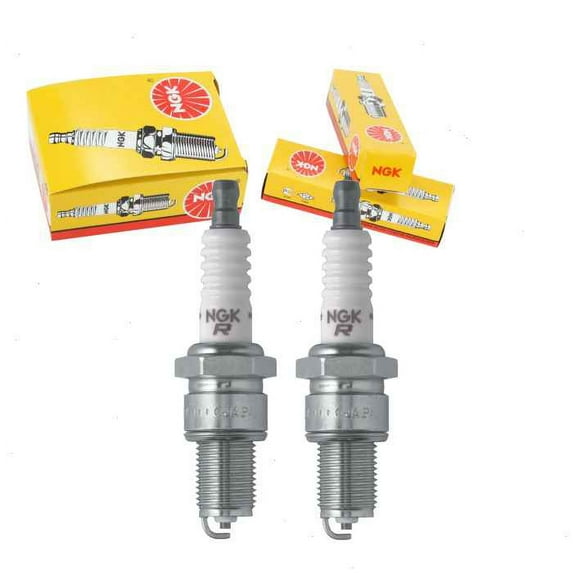 2 pc NGK 4008 Standard Spark Plugs for 797235 951-10292 F6REC4 Ignition Wire Secondary