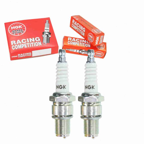 2 pc NGK 4074 Racing Spark Plugs for AR2593 AR2594 AR51 Ignition Wire Secondary