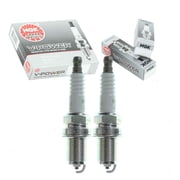 2 pc NGK 4421 V-Power Spark Plugs for 22401-20J04 431 431S 7816 92070-0705 E9151-6771-1 E9151-6771-6 E9151-67710 FR3LSK FR4LS FR4LSJ FR5LS FR9DC Ignition Wire Secondary
