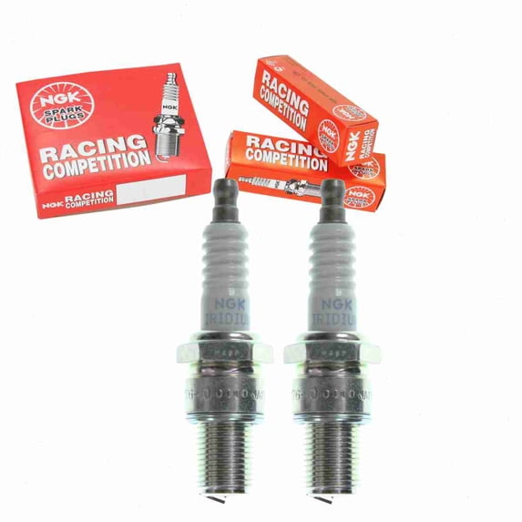 2 pc NGK 4457 Racing Spark Plugs for 2413 31901-NF4-7710 5745 6903 92070-1185 92070-1237 92070-1277 94709-00373 AR5383 IW06-31 W31EPT Ignition Wire Secondary