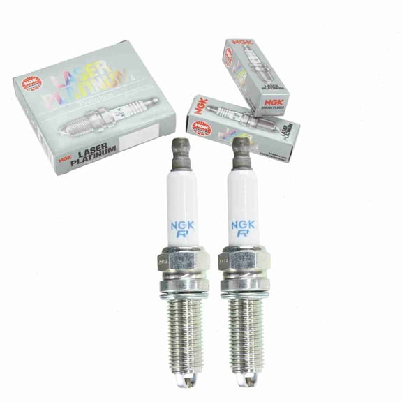 2 pc NGK 4471 Laser Platinum Spark Plugs for 12 12 0 032 273 Ignition Wire Secondary Fits select: 2008-2013 BMW M3, 2006-2010 BMW M5