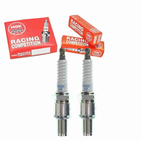 2 pc NGK 4482 Racing Spark Plugs for 5741 IRE01-35 Ignition Wire Secondary