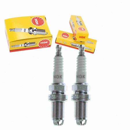 2 pc NGK 4563 Standard Spark Plugs for 1765182 22401-Y9066 5060 77 00 855 463 93175880 F5DTC F6DTC F7DTC K20PBR K7TJC Ignition Wire Secondary Fits select: 1991 PEUGEOT 405