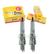 2 pc NGK 4623 Standard Spark Plugs for 182001-13020 4074 4075 90793-20050 90793-20073 98066-55710 98066-55716 98066-55740 X16FS-U X16FSR-U Ignition Wire Secondary