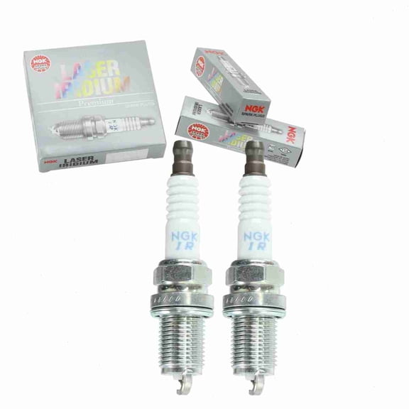 2 pc NGK 4867 Laser Iridium Spark Plugs for 1822A002 3373 4504 4702 FR6KI332S IK20TT PK20TT SVK20RZ8 Ignition Wire Secondary Fits select: 2000-2004 TOYOTA TUNDRA, 2001-2004 TOYOTA SEQUOIA
