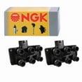 thumbnail image 1 of 2 pc NGK 48806 Ignition Coils for 1415095 178-8221 2505-555821 36-1160 673-6100 DG438 DG452 DG455 DG459 DG533 DGE446 E237 E666 E97 E97P E9DZ-12029-A F0TZ-12029-A F1DU-12029-AA F1DZ-12029-A, 1 of 3