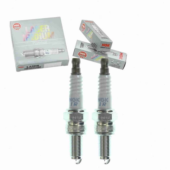 2 pc NGK 4948 Laser Iridium Spark Plugs for 09482-00584 Ignition Wire Secondary