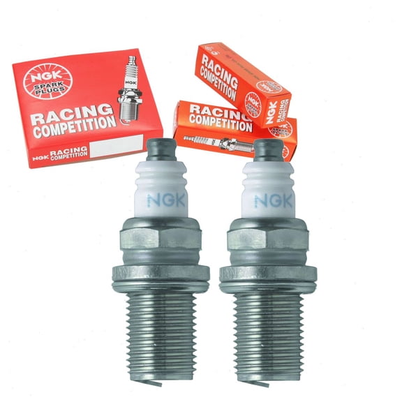 2 pc NGK 4985 Racing Spark Plugs for 09482-00424 5728 94701-00332 94703-00332 IWM01-32 Ignition Wire Secondary