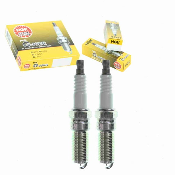 2 pc NGK 5019 G-Power Spark Plugs for 3032 3032-2 3132 4513 4718 6716 6727 6728 AP5263 AP5263DP2 AP5364 AYFS22FM HR7MPP30X HR8MPP30X HR8NPP302X ITV16TT PTV16TT RE10PM5 RE10PMC5 SP411 Ignition Wire