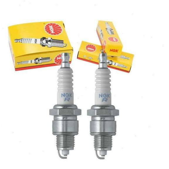 2 pc NGK 5024 Standard Spark Plugs for 065-01403-20 12172-6774-1 13375-6774-1 13375-6774-6 6012 98076-54914 98076-54917 98076-54944 98076-54947 W14FPR-UL10 W14FPUL10 Ignition Wire Secondary
