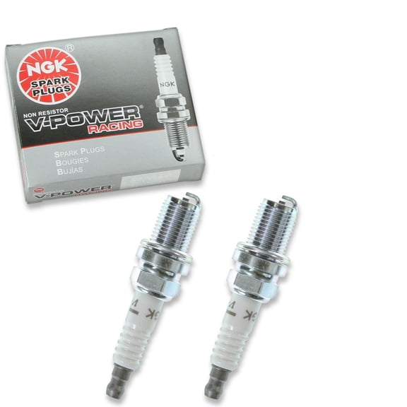 2 pc NGK 5238 V-Power Racing Spark Plugs for 2593 2594 2613 296 3933 4046 4052 687 7529 762 AG701 AG701C AG901 AG901C AR3933 AR3933X C59 C59C C59CX F3CS S41XL W27ES-U W3C W3C0 W3CC W3CO Ignition Wire