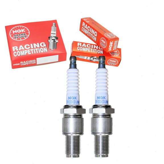 2 pc NGK 5501 Racing Spark Plugs for 5720 IRE01-31 Ignition Wire Secondary