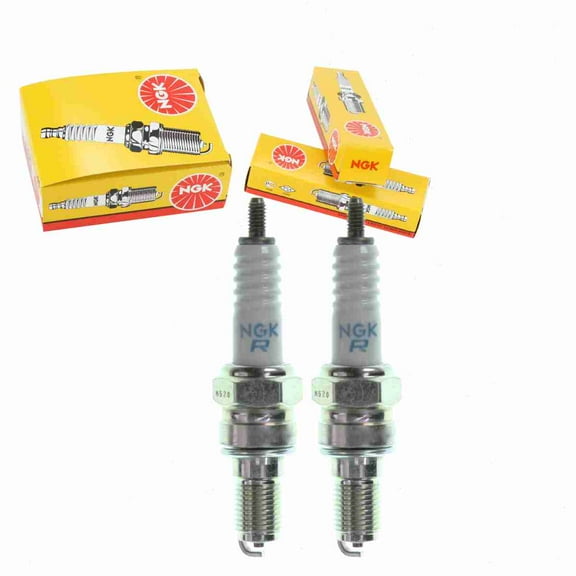 2 pc NGK 5666 Standard Spark Plugs for 4127 98059-58916 B8RH RGU94C U24FER9 Ignition Wire Secondary