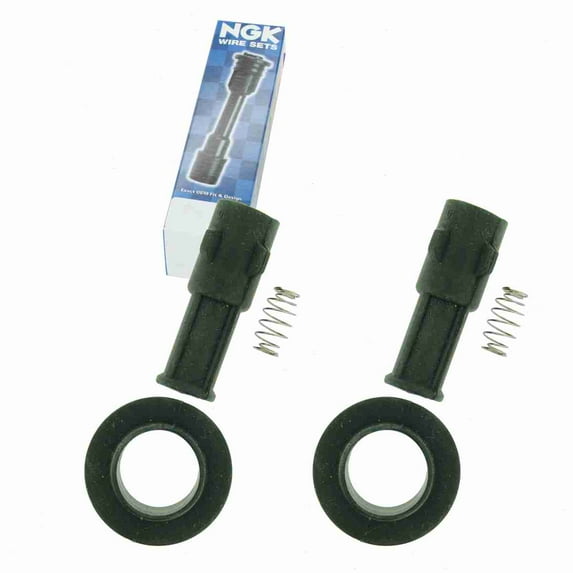 2 pc NGK 58983 Ignition Coil Boots for 186041 671-6301 702540 SPB222 SPP159E Direct Spark Plug Wire Fits select: 2009 CHEVROLET TRAVERSE, 2008-2009 CADILLAC CTS