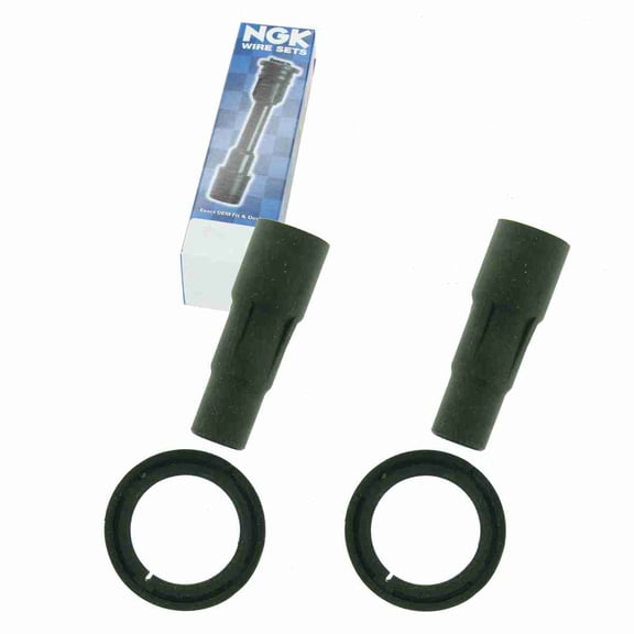 2 pc NGK 59015 Ignition Coil Boots for 702547 SPB229 SPP166E Direct Spark Plug Wire Fits select: 2009-2014 TOYOTA COROLLA, 2010-2014 TOYOTA PRIUS