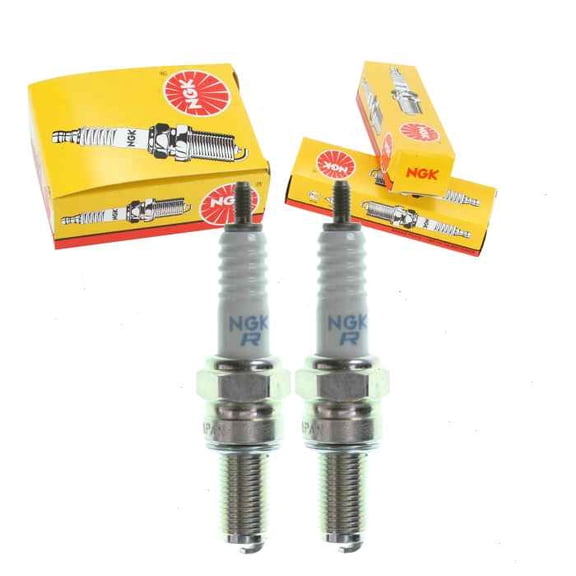 2 pc NGK 6264 Standard Spark Plugs for 09482-00460 4187 U31ESRN Ignition Wire Secondary