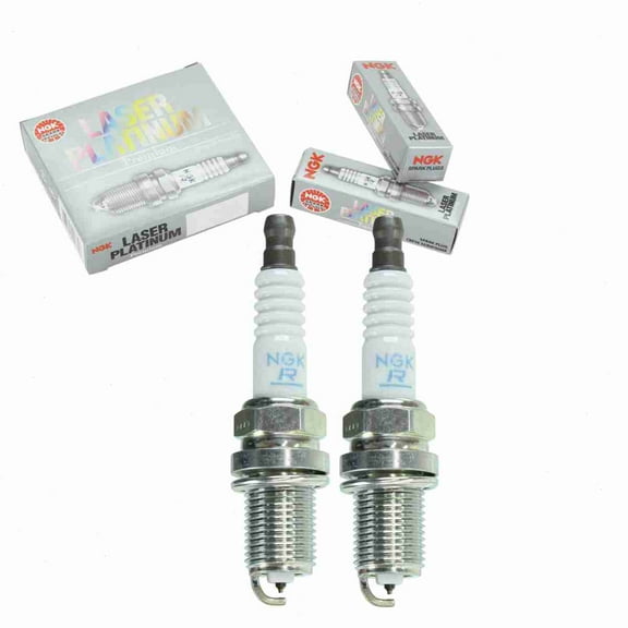 2 pc NGK 6458 Laser Platinum Spark Plugs for 101 000 063 AA 3142 7344 7426 F6DPOR F6KPP332S F7DPP332 FR6DPP332 FR6DPP332S FR7DPP33 FR7KPP33 PK20PR-L11 Ignition Wire Secondary