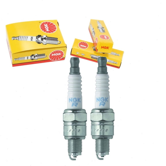 2 pc NGK 6500 Standard Spark Plugs for 94702-00372 94709-00372 Z9YC Ignition Wire Secondary