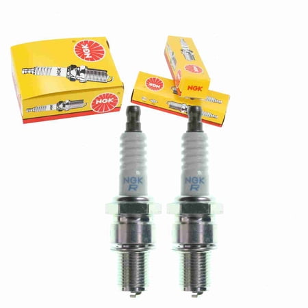 2 pc NGK 6615 Standard Spark Plugs for Ignition Wire Secondary