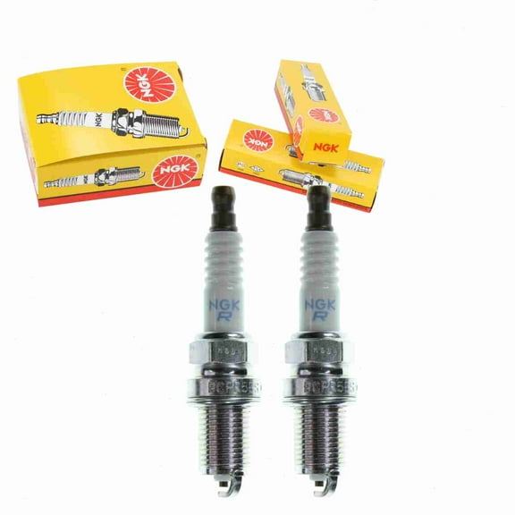 2 pc NGK 6696 Standard Spark Plugs for 1765160 22401-01P15 98079-55147 Ignition Wire Secondary Fits select: 1998-2000 MERCEDES-BENZ SLK, 1987-1991 TOYOTA CAMRY