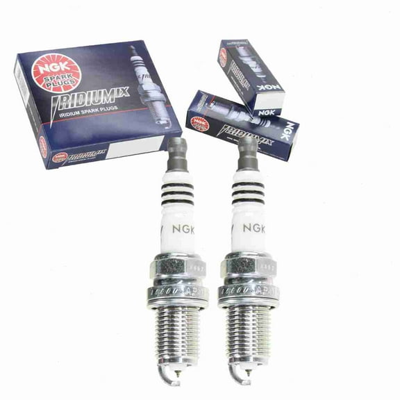 2 pc NGK 6988 Iridium IX Spark Plugs for 3164 3334 999-06910-X9-030 AGPR12P AGPS12P1 BY481-BKR7E IK22 JE45-18-110 K22PR-TP11 K22PR-ZU11 MZ602081 W22EPR-ZU11 Ignition Wire Secondary