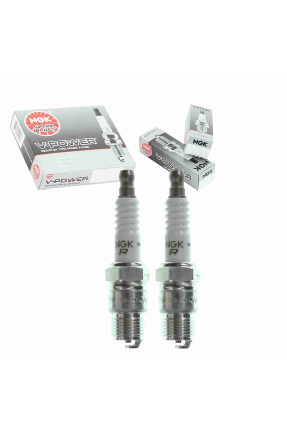 2 pc NGK 7052 V-Power Spark Plugs for 113 113C2 143 144 145 145BP 146 147 1765192 1835712T 19300383 3265 3266 3267 4113 4113-2 44T 5029 5285 566 7568 7572 7583 7968 7972 7983 AF4C ARF4 ARF6 ARF8 ASF8