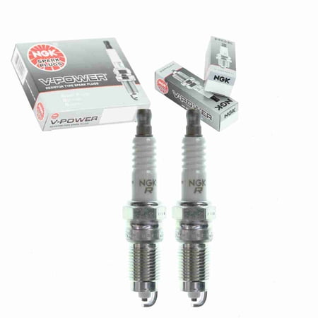 2 pc NGK 7060 V-Power Spark Plugs for 1765261 1835212T 1844054T 2543 2544 2544BP 2545 2545BP 2545DP2 2546 2546BP 403 403CC 407 407C2 407S 5143 5144 5144BP 5144DP2 7581 7582 7590 763 764 764BP 764DP2