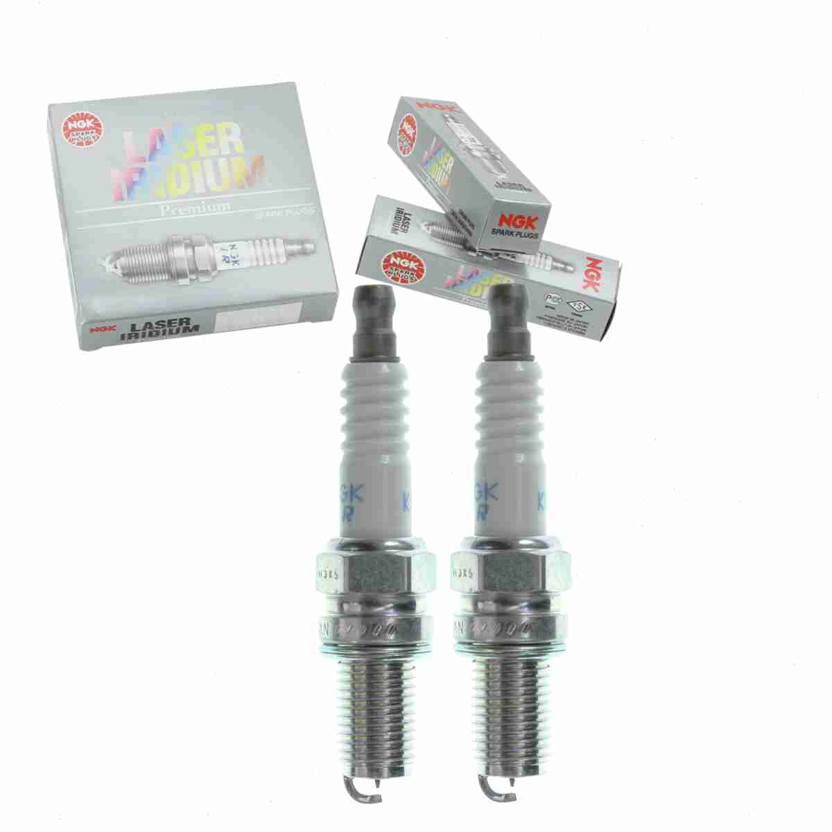 2 pc NGK 7795 Laser Iridium Spark Plugs for 12 12 7 699 116 12 12 7 728 ...