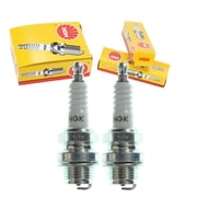 2 pc NGK 7909 Standard Spark Plugs for 2695 2772 372 5004 506 B2 B2W BT2 C81 D6 K-8 K3G K5G K7 K8G M24S M4A1 S81F S82F TC81 TC82 Ignition Wire Secondary